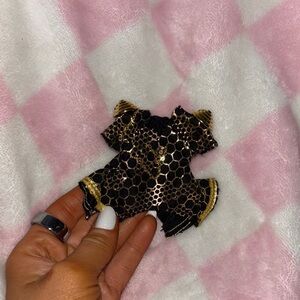 Lol Surprise Omg Doll Fierce Royal Queen Bee Black Gold Shirt Top Jacket 11”